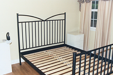 simplistic bed frame