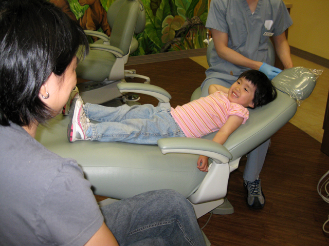 Miranda in the Dentist Chair