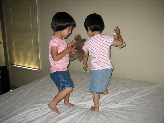 Jumping on the Bed