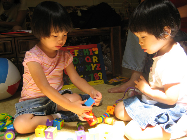 Letters and Blocks