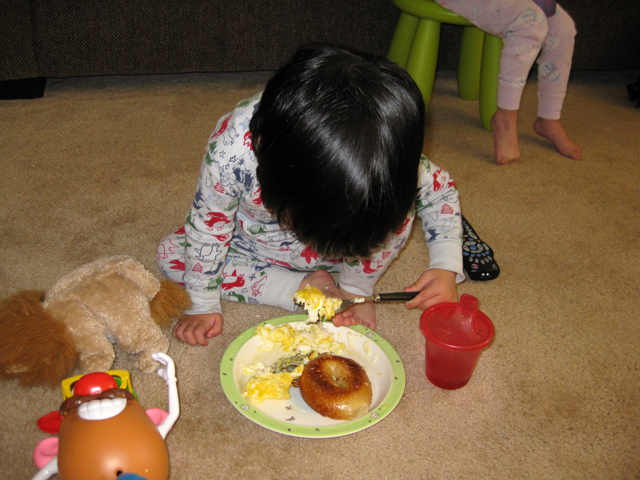 Eggs Mit Bagel