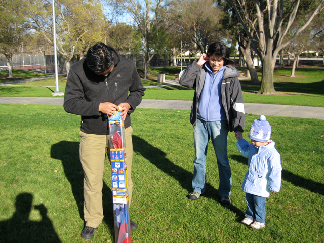 Opening a Kite