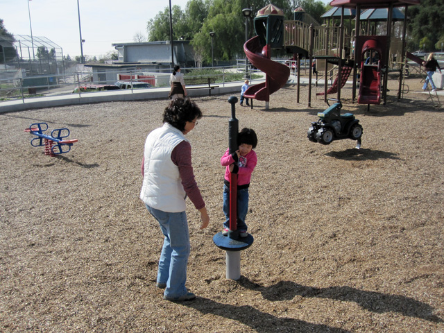 Spinning at the Park