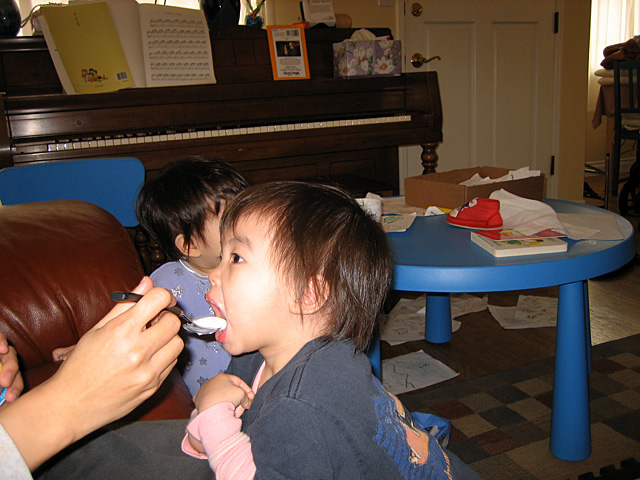 Eleanor Eating Yogurt