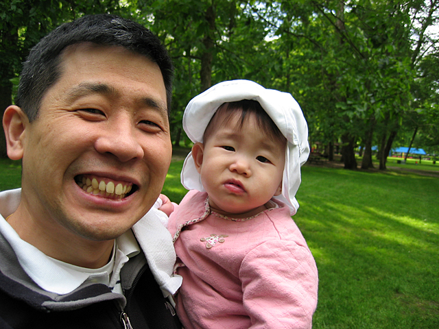 Bernard and Miranda at the Park