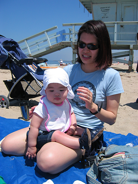 At the Beach with Thuy