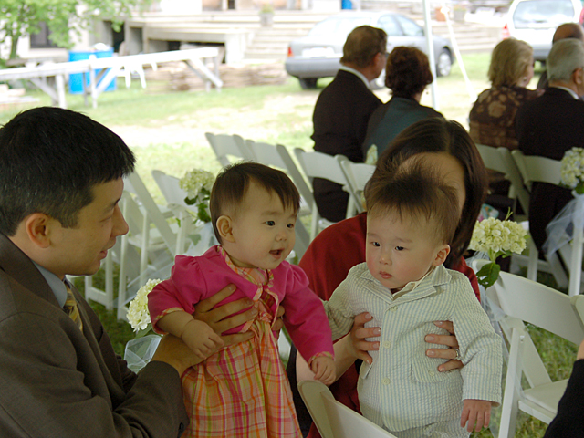 Miranda and Jack at the Wedding