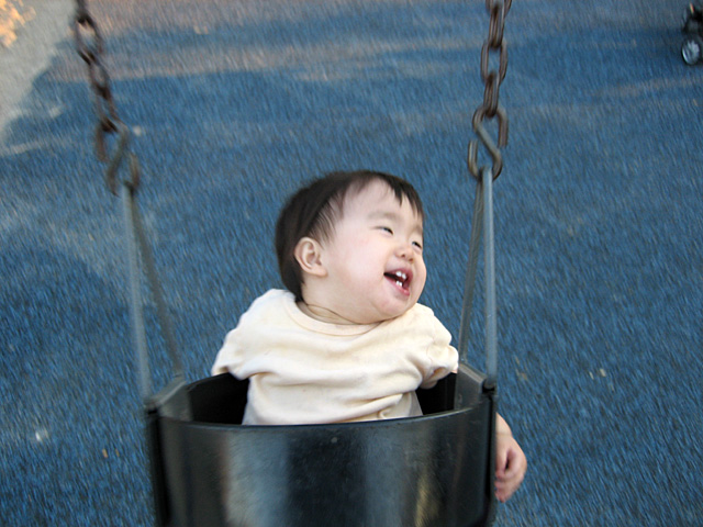 Miranda in the Swing