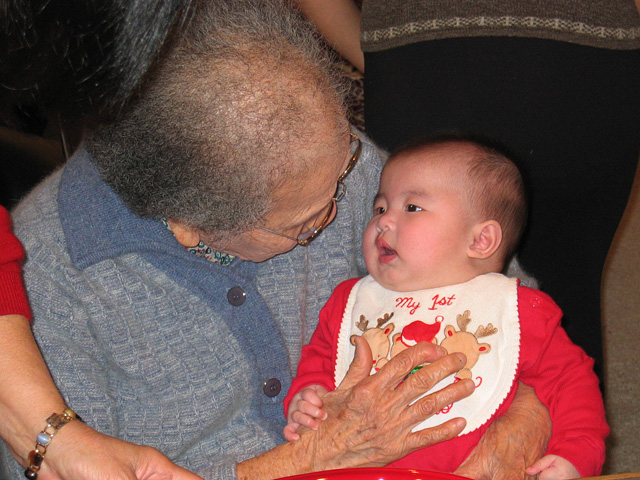 Eleanor with Her Great-Grandmother