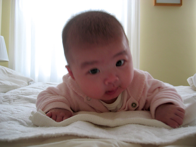 Tummy Time for Eleanor