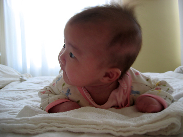 Tummy Time for Miranda