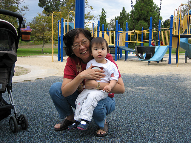 Eleanor with Grandmother, Again