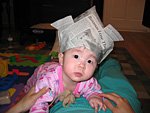 Miranda's Paper Hat