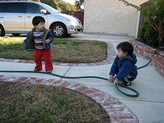 Kids in the Front Yard