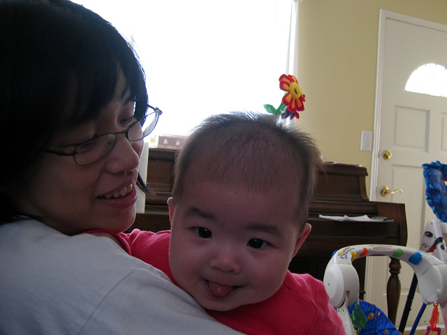 Eleanor Looking Over Agnes' Shoulder