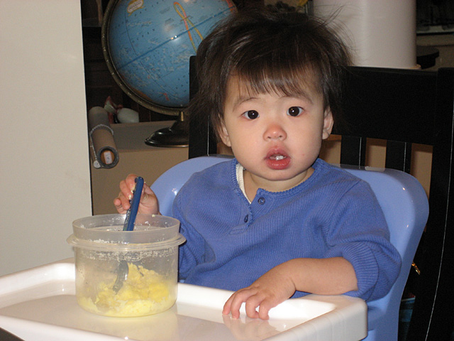 Eleanor at Breakfast