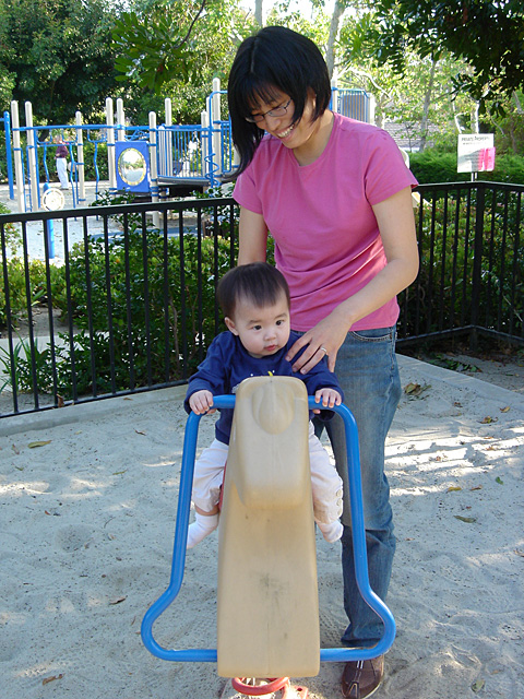 Eleanor on the Horse