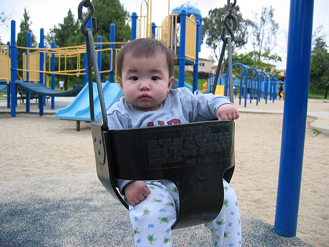 Eleanor in the Swing