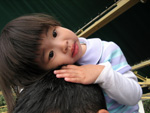 Eleanor in Line for Autopia