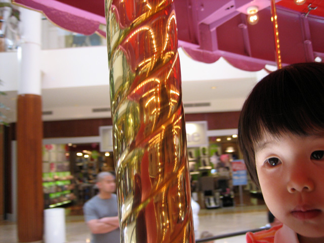 Miranda on the Merry Go Round