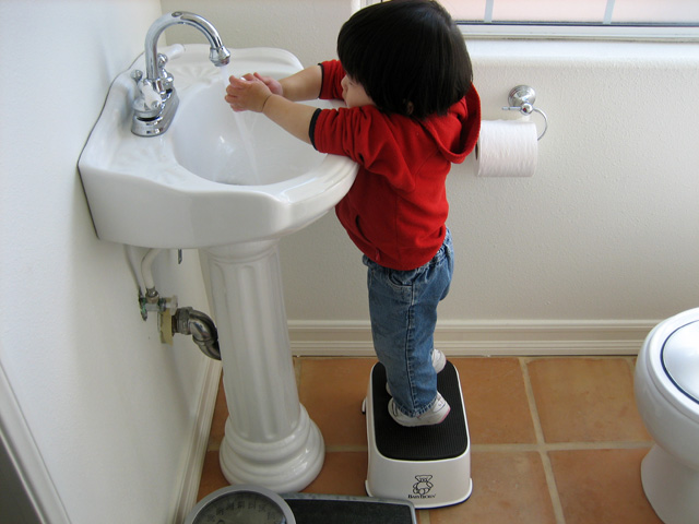 Miranda Washing Hands