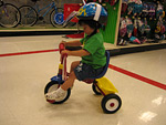 Eleanor Riding a Tricycle