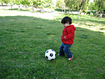 Eleanor Playing Soccer