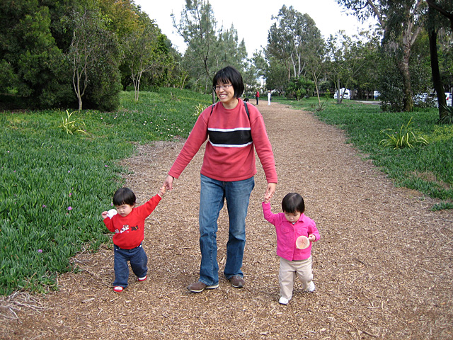 Hiking a Trail