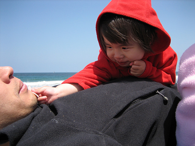 Eleanor at the Beach