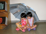 Reading in the Museum Shop