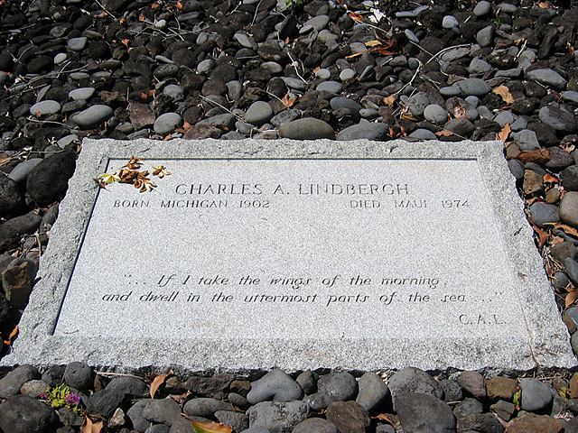 final resting place of charles lindbergh