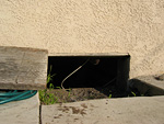 Entrance to the Crawl Space