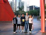 Group picture before the marathon