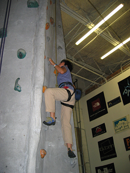 agnes climbing