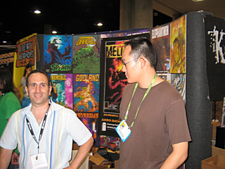 sean at the comic con 2006
