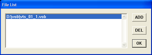 adding vob files to dvd2avi